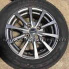 JDM Hot Stuff Exceeder E03 14" Wheels and Snow Tires 